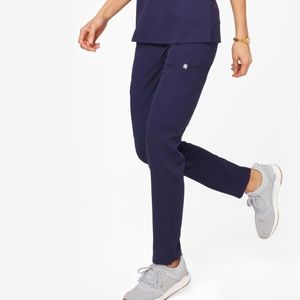 FIGS Yola Skinny Scrub Pants Navy M